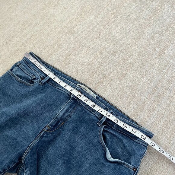 Levi’s Mid Rise Stretch Blue Skinny Jeans 18W - Picture 8 of 11